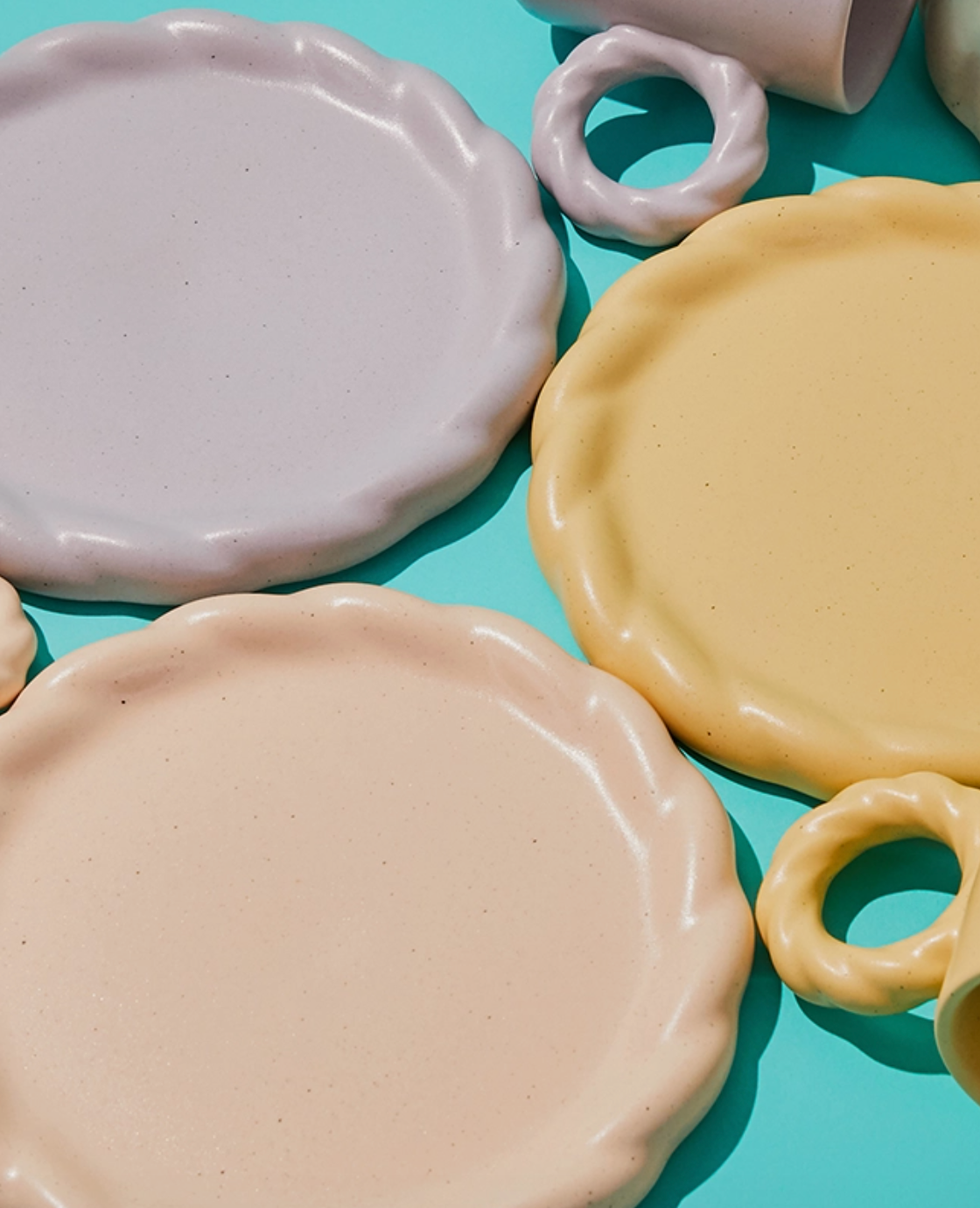 Better Finger Ceramic Plate - Small