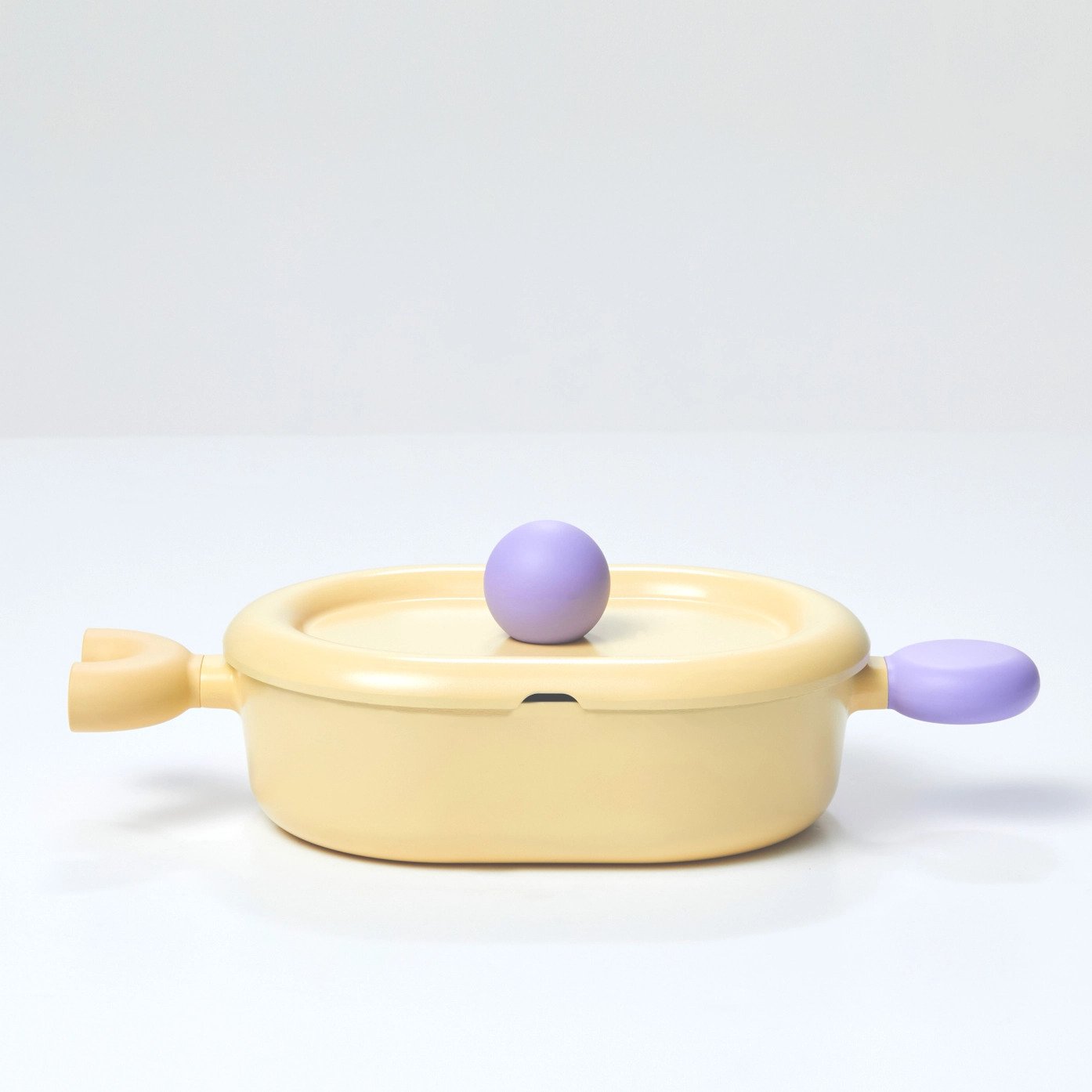 Better Finger Cast Aluminum Low Oval Casserole