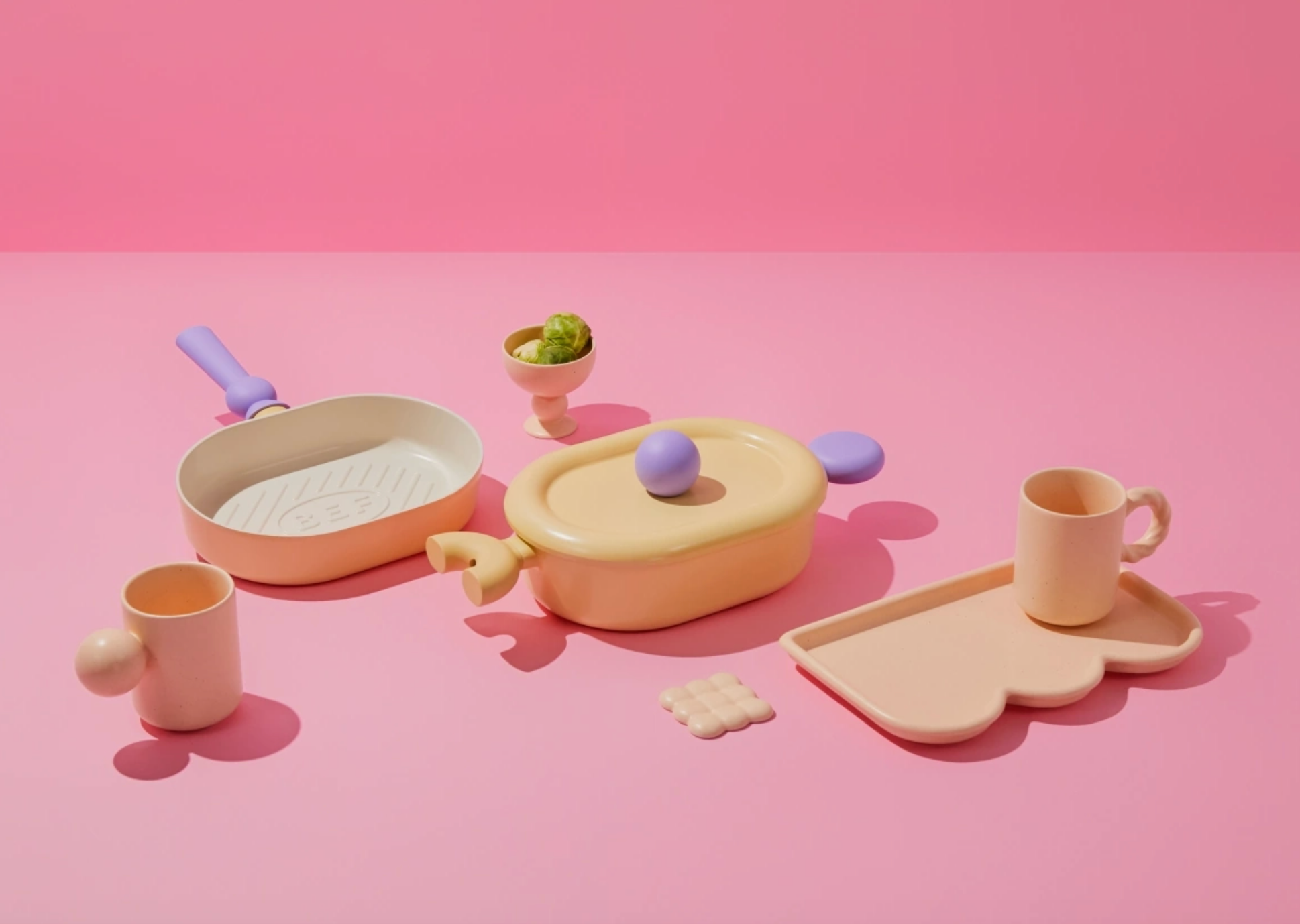 Better Finger Ceramic Meal Tray