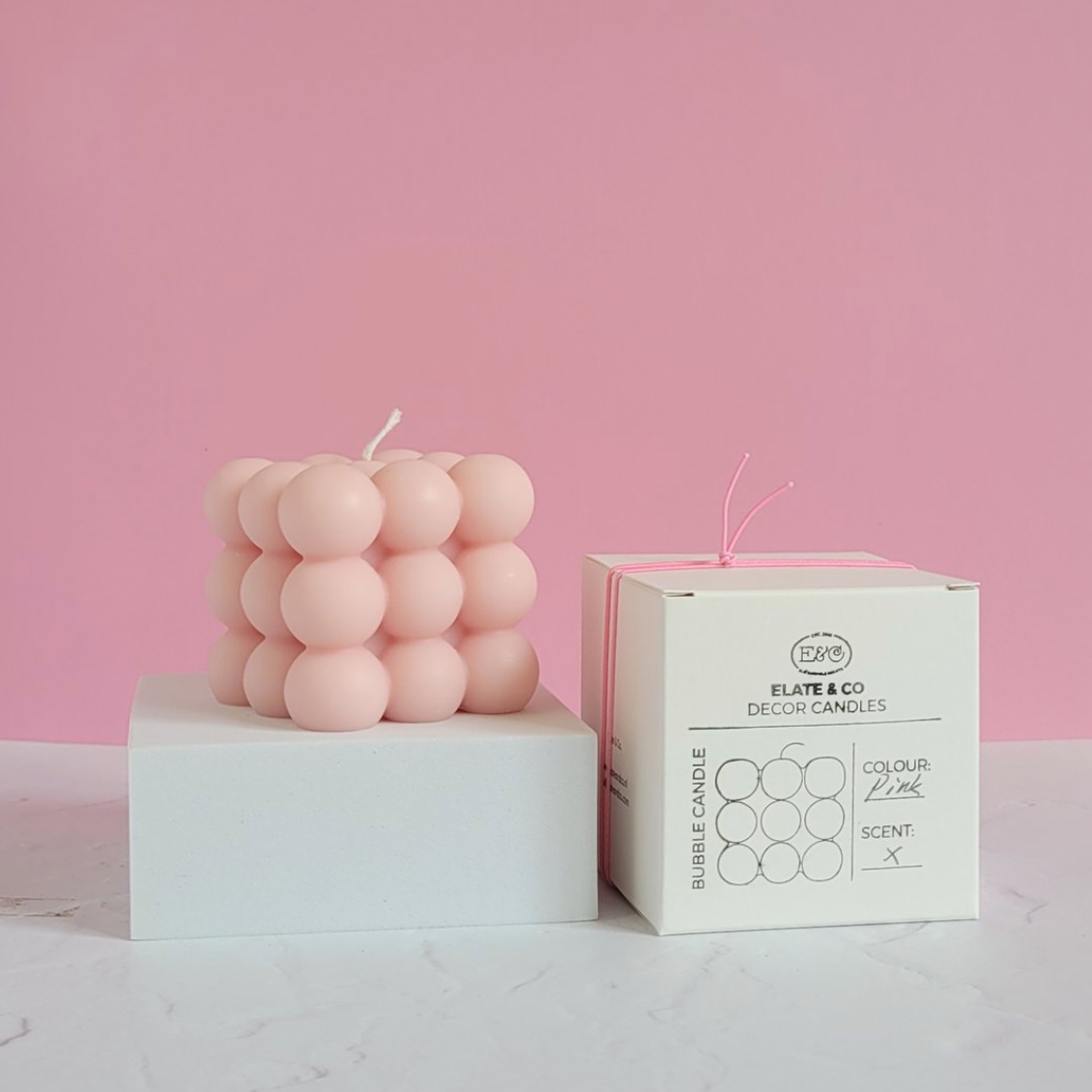 Decorative Bubble Candle