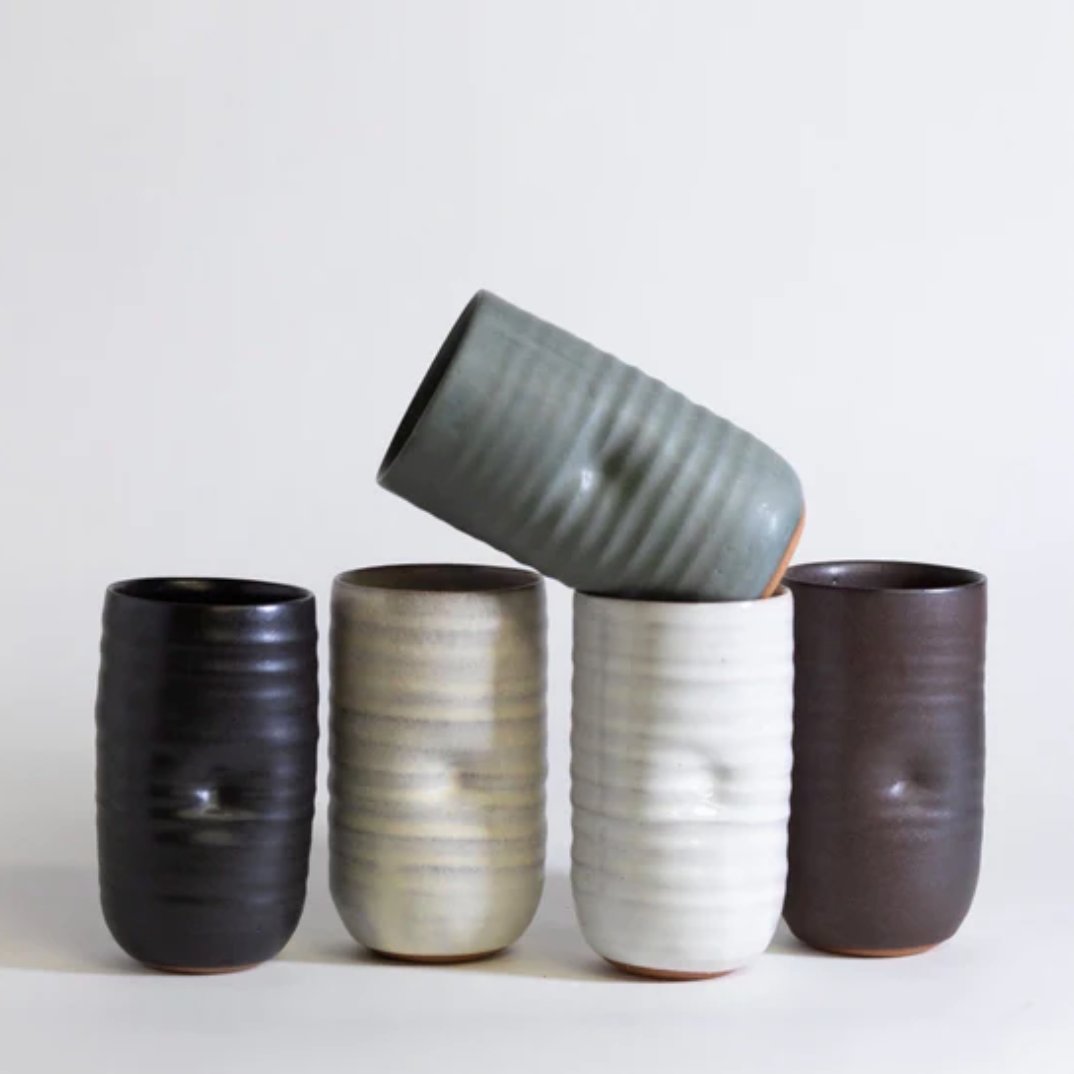 Handmade Pottery Tall Tumbler