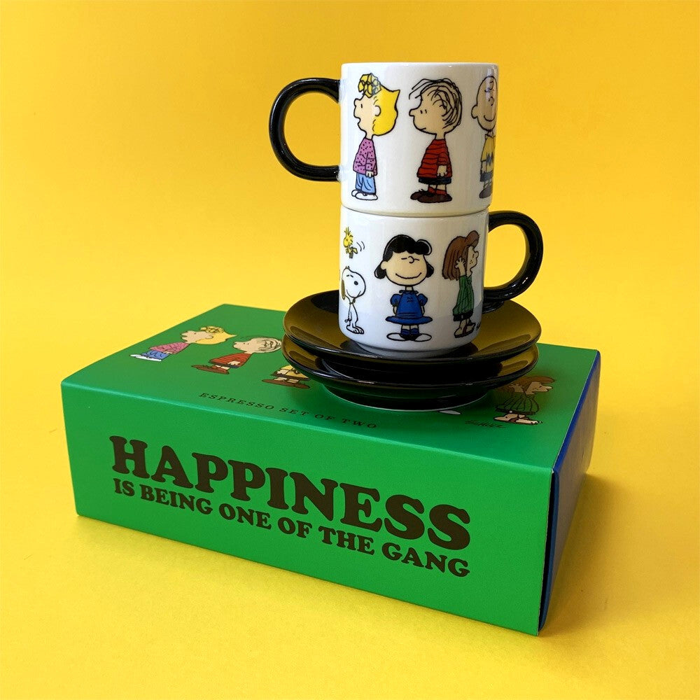 Magpie Peanuts Espresso Set - Peanuts Friends