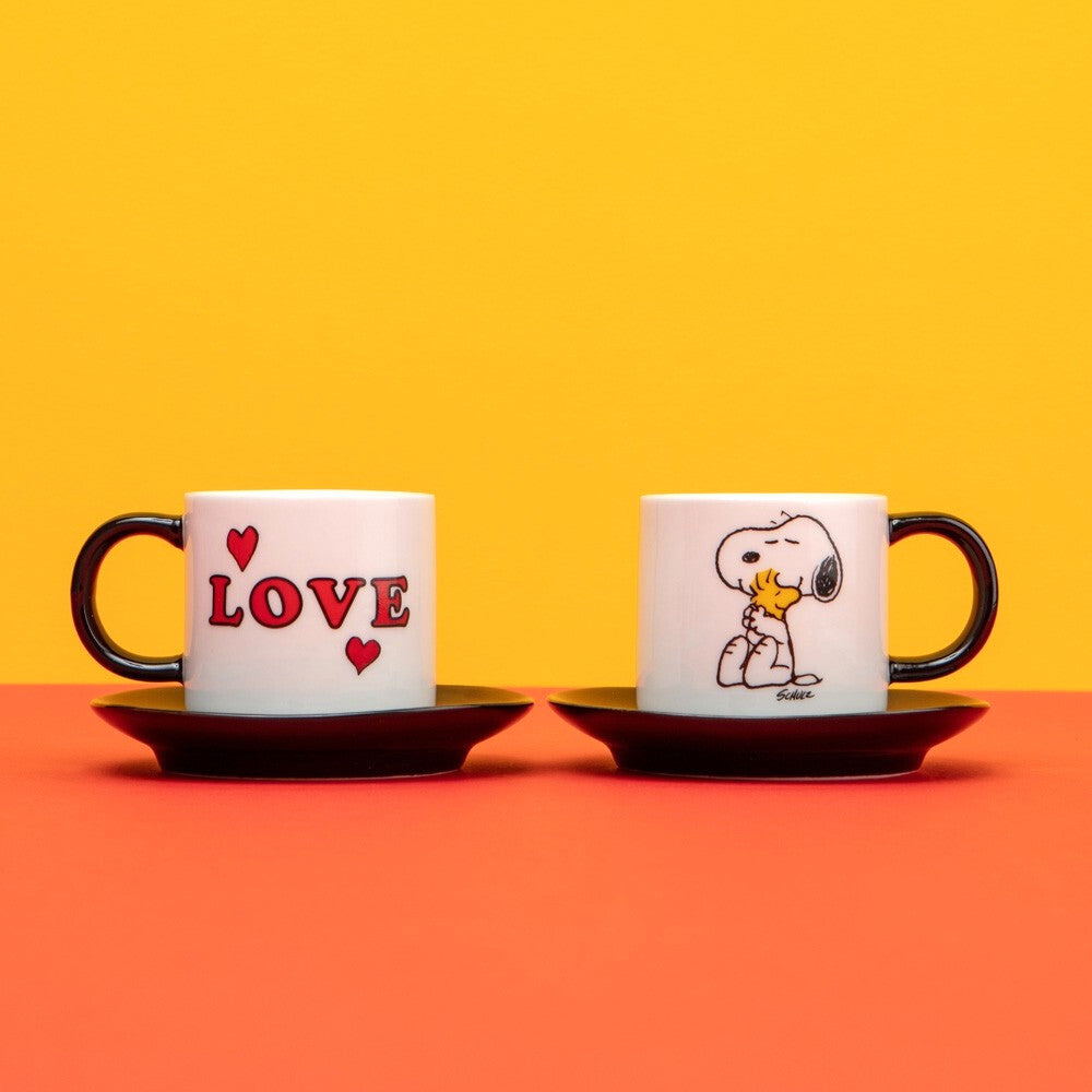 Magpie Peanuts Espresso Set - Snoopy Love