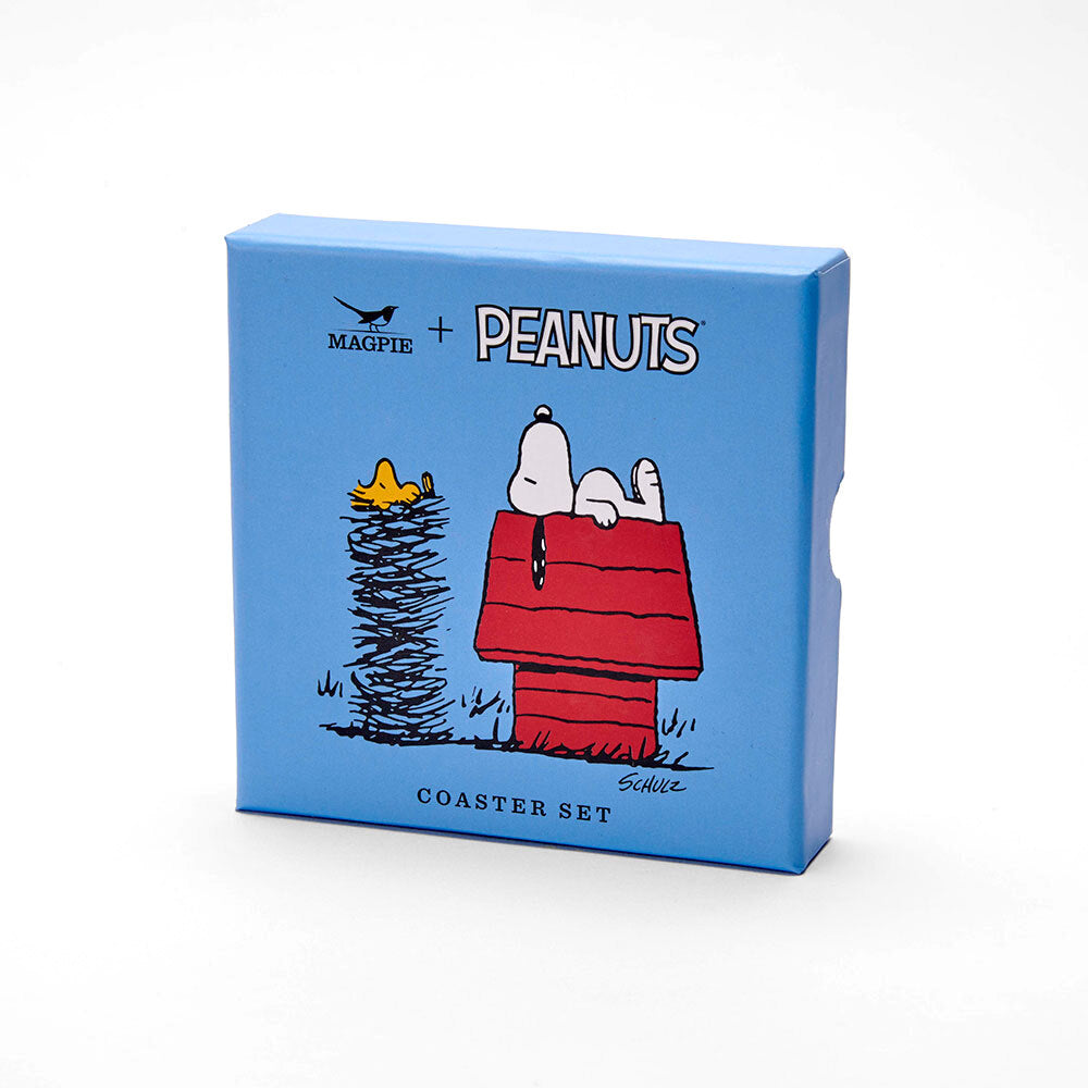 Magpie Peanuts Snoopy Home Coasters (Set of 4)