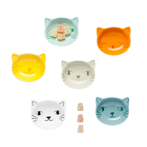 Furry Friends Pinch Bowls - Set of 6