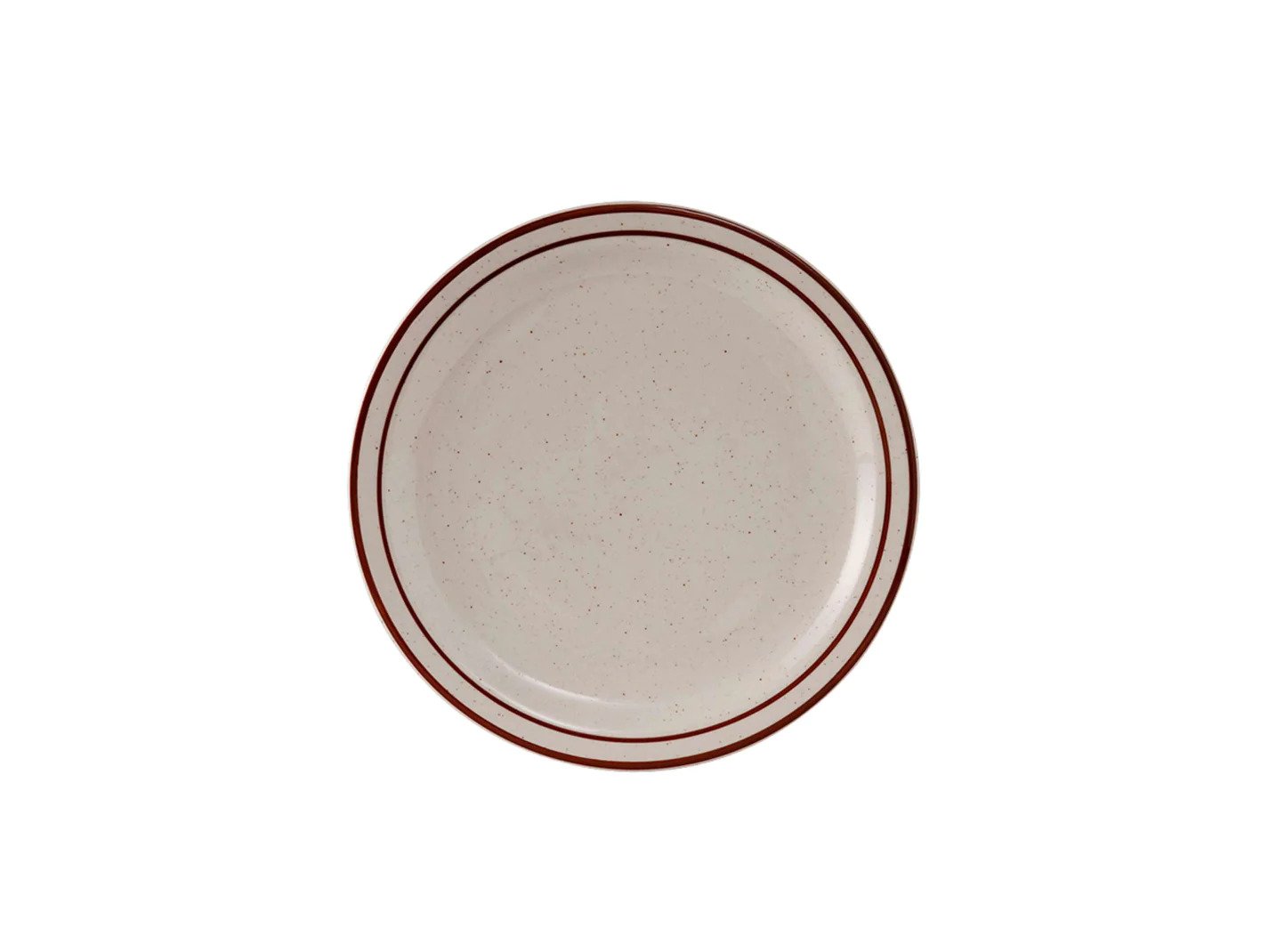 Tuxton Bahama Brown Round Plate