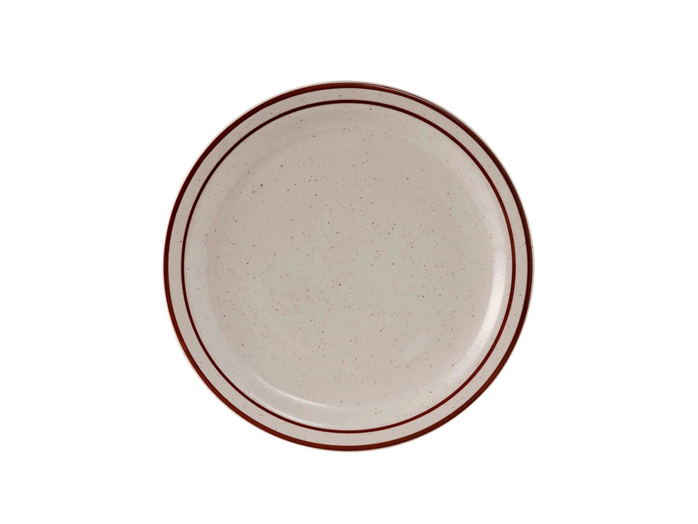 Tuxton Bahama Brown Round Plate