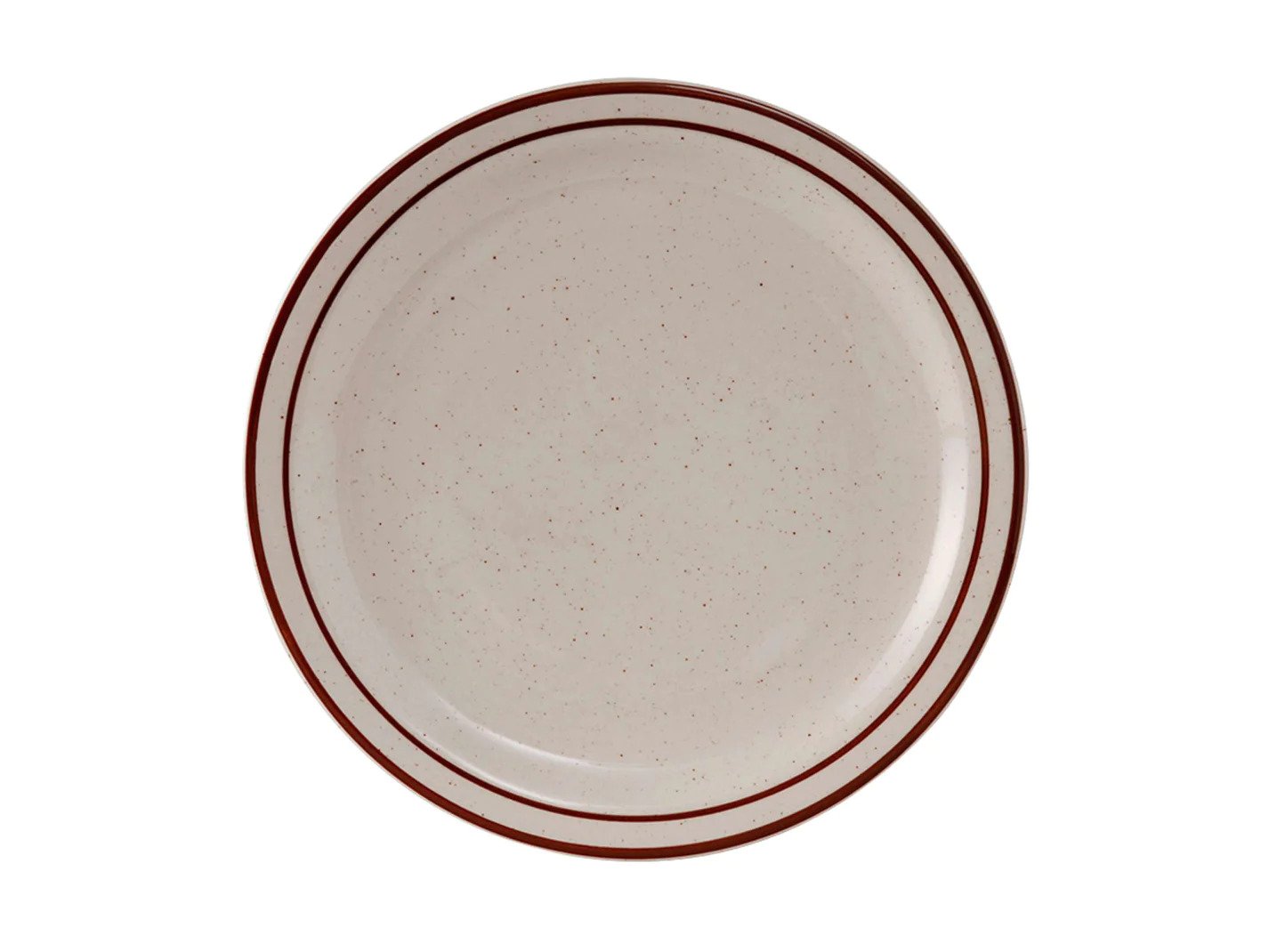 Tuxton Bahama Brown Round Plate