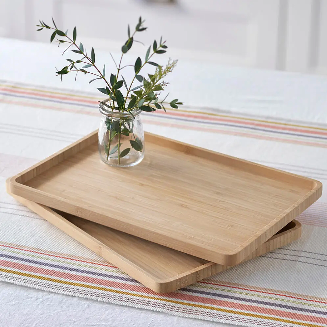 Bamboo Rectangle Serving Tray