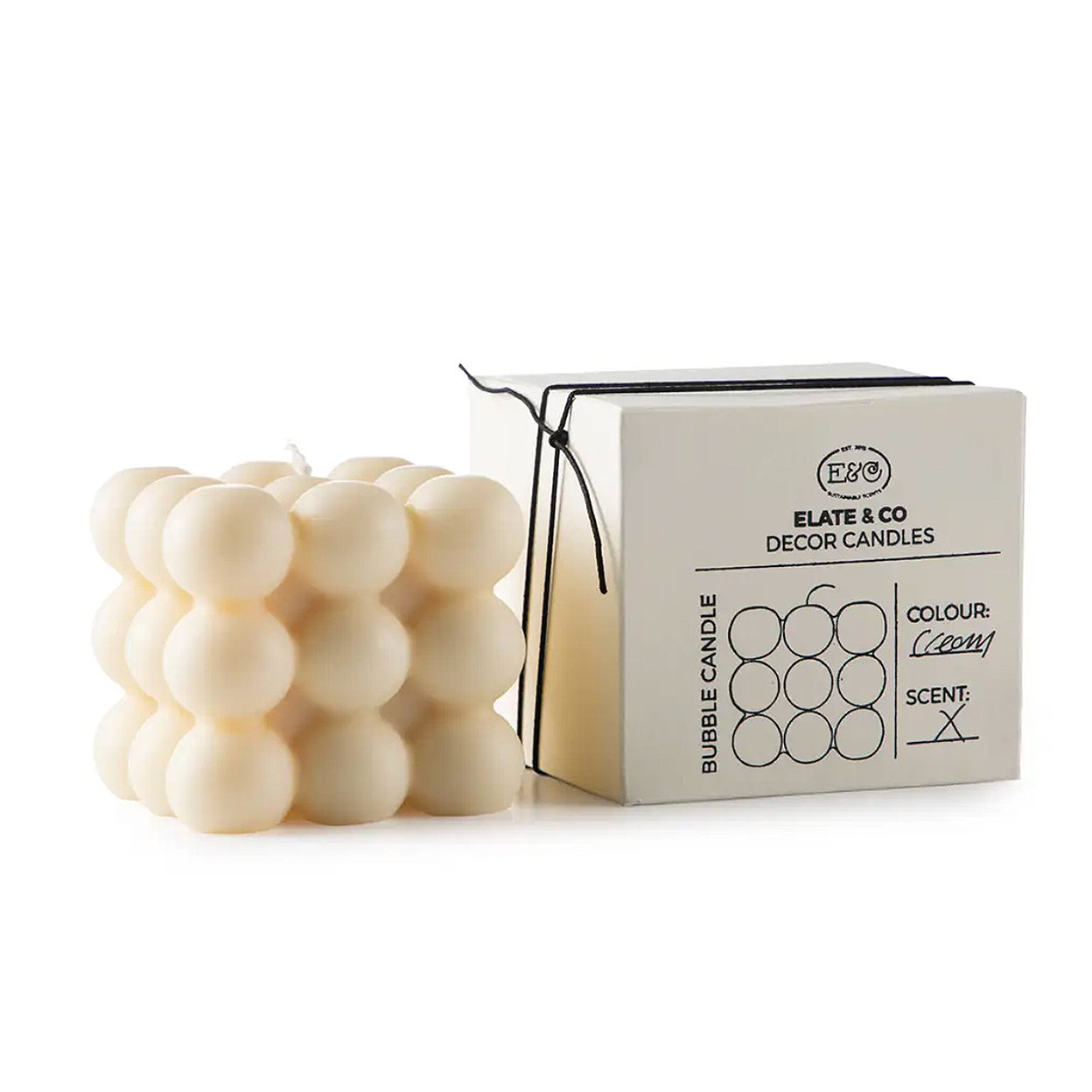 Decorative Bubble Candle