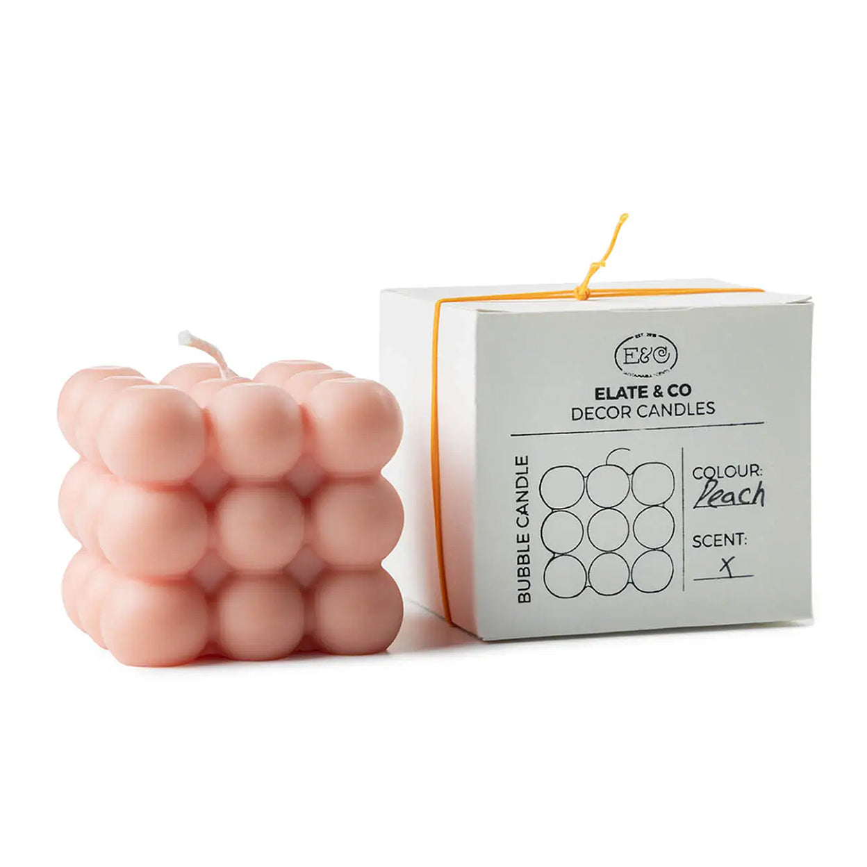 Decorative Bubble Candle
