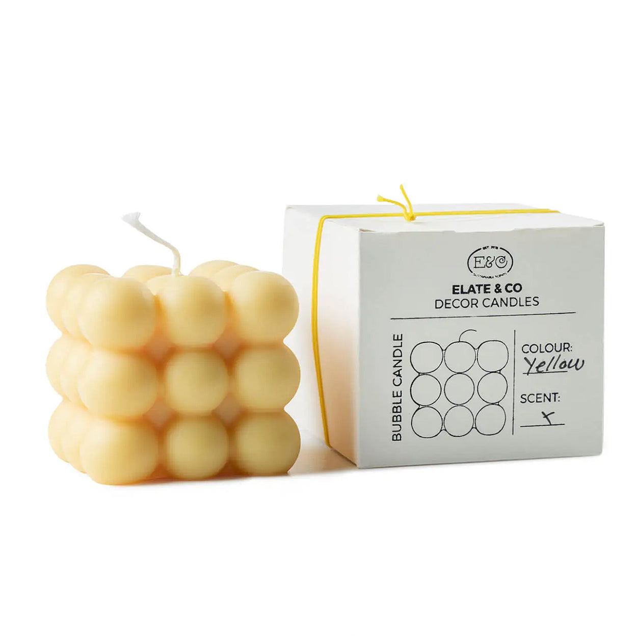 Decorative Bubble Candle