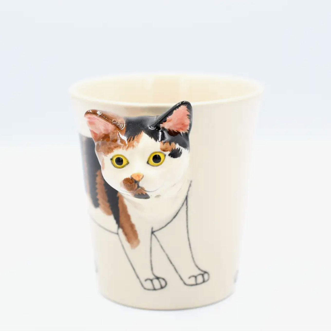 Calico 10oz Ceramic Mug
