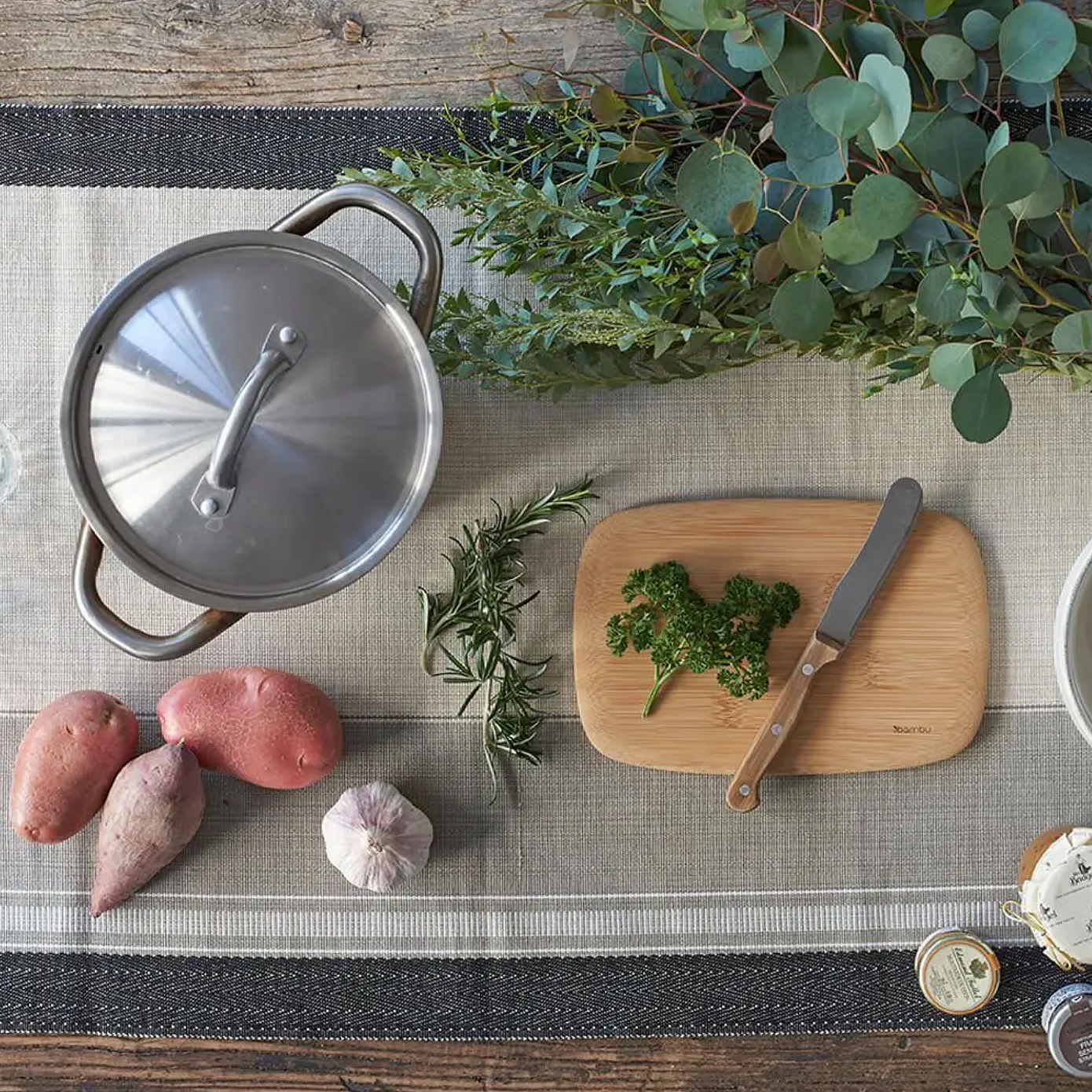 Classic Bamboo Cutting & Serving Board - Small