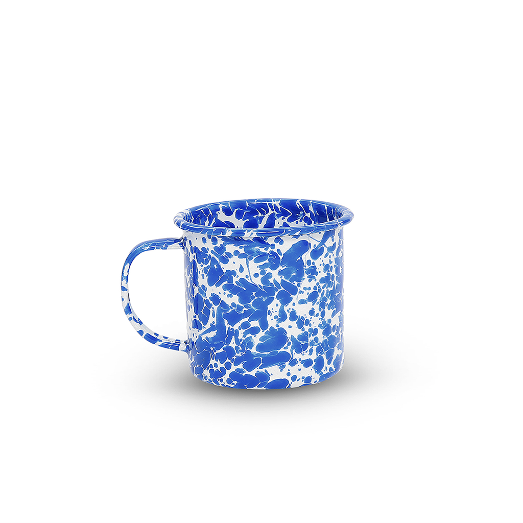 Splatter 12 oz Mug - Blue Marble