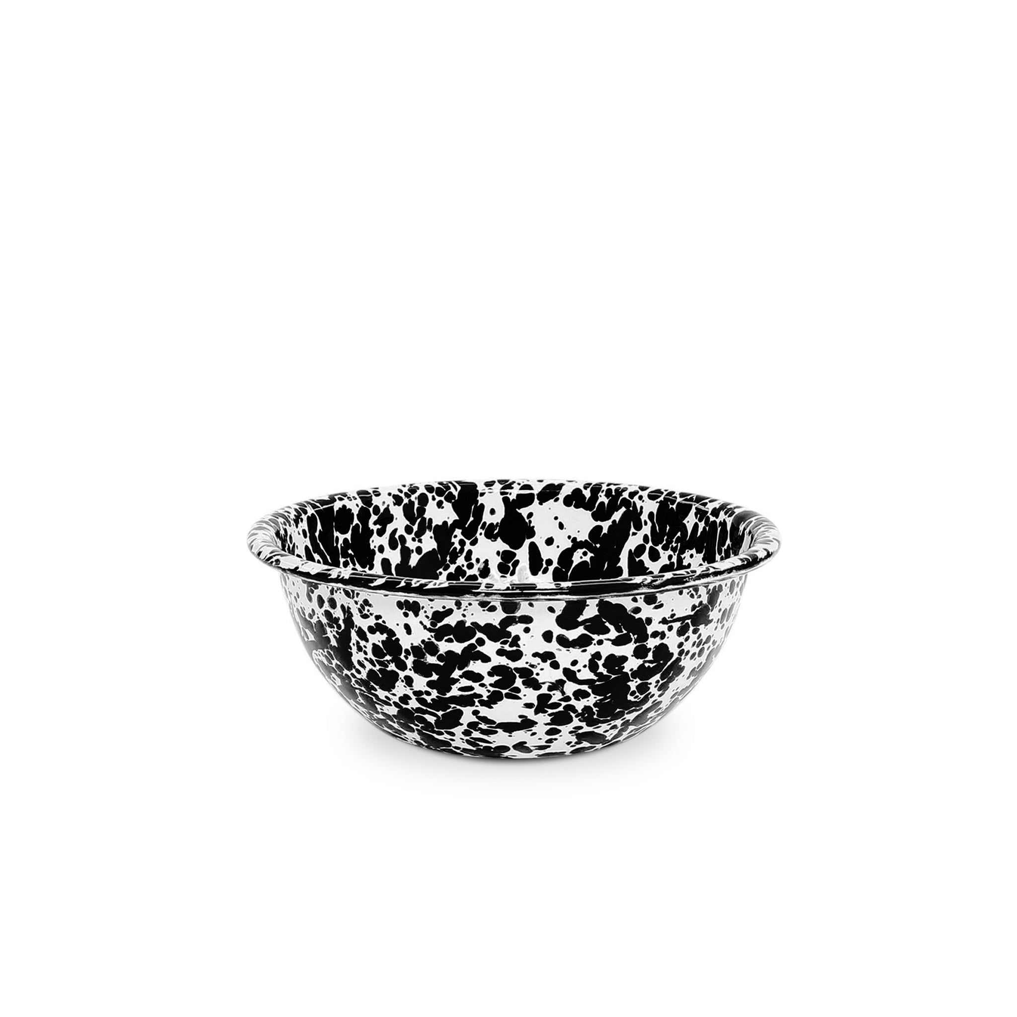 Splatter Cereal Bowl - Black