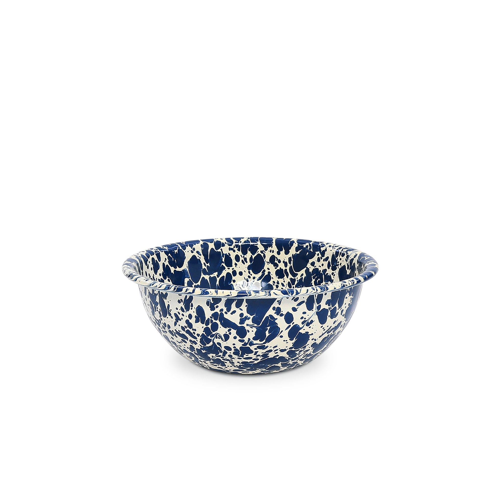 Splatter Cereal Bowl - Cream/Navy