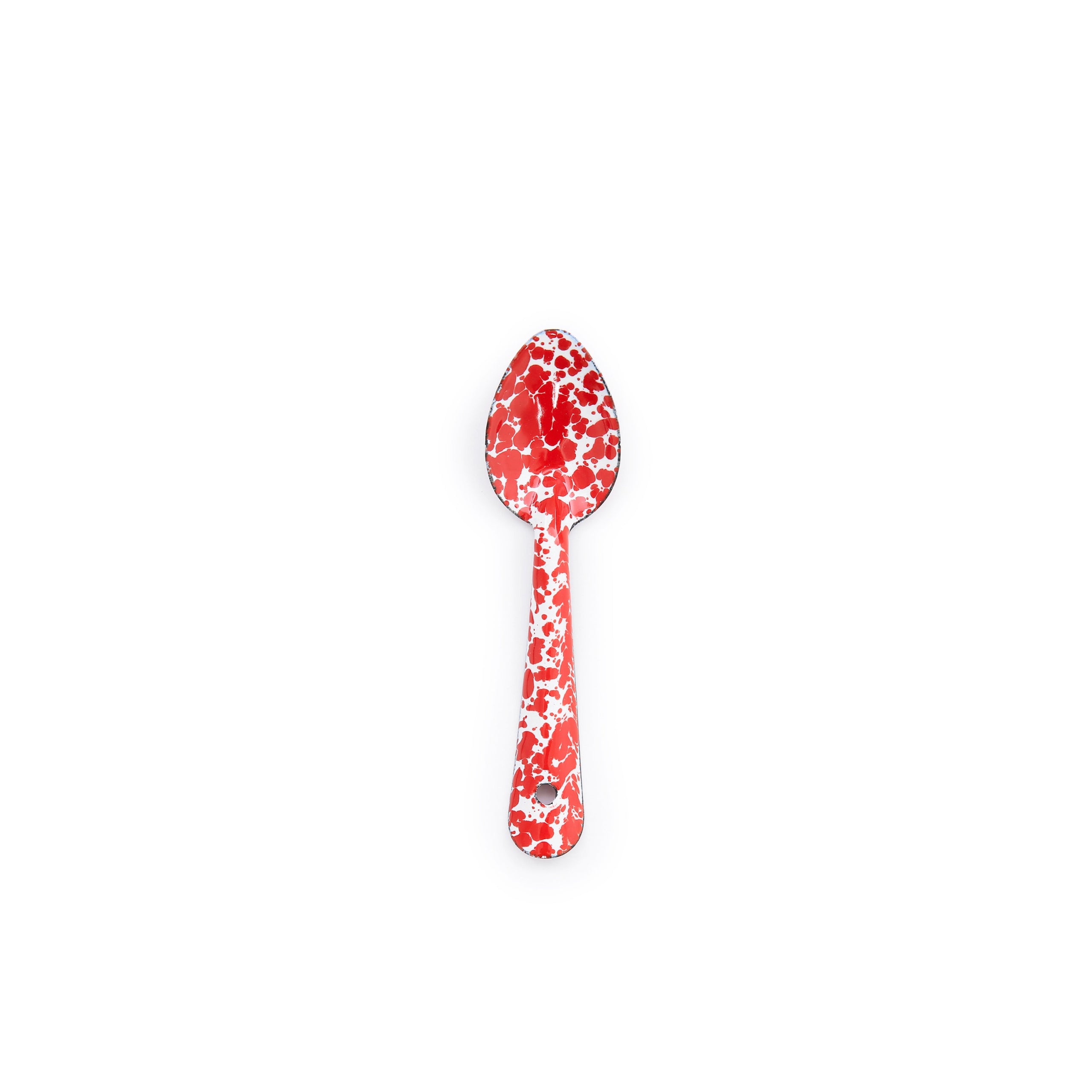Splatter Small Spoon - Red