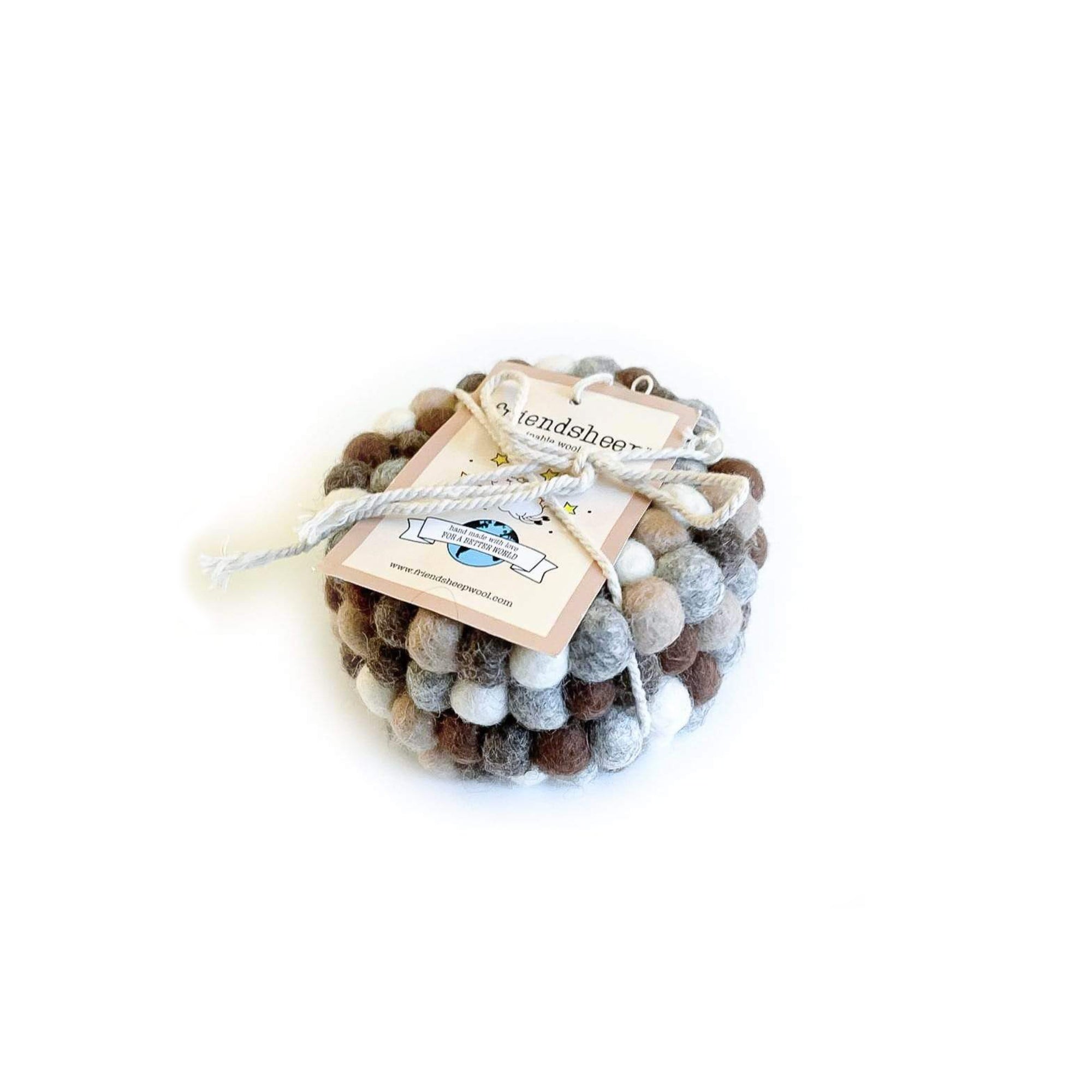 Eco Coasters - Earth Tones (Set of 4)