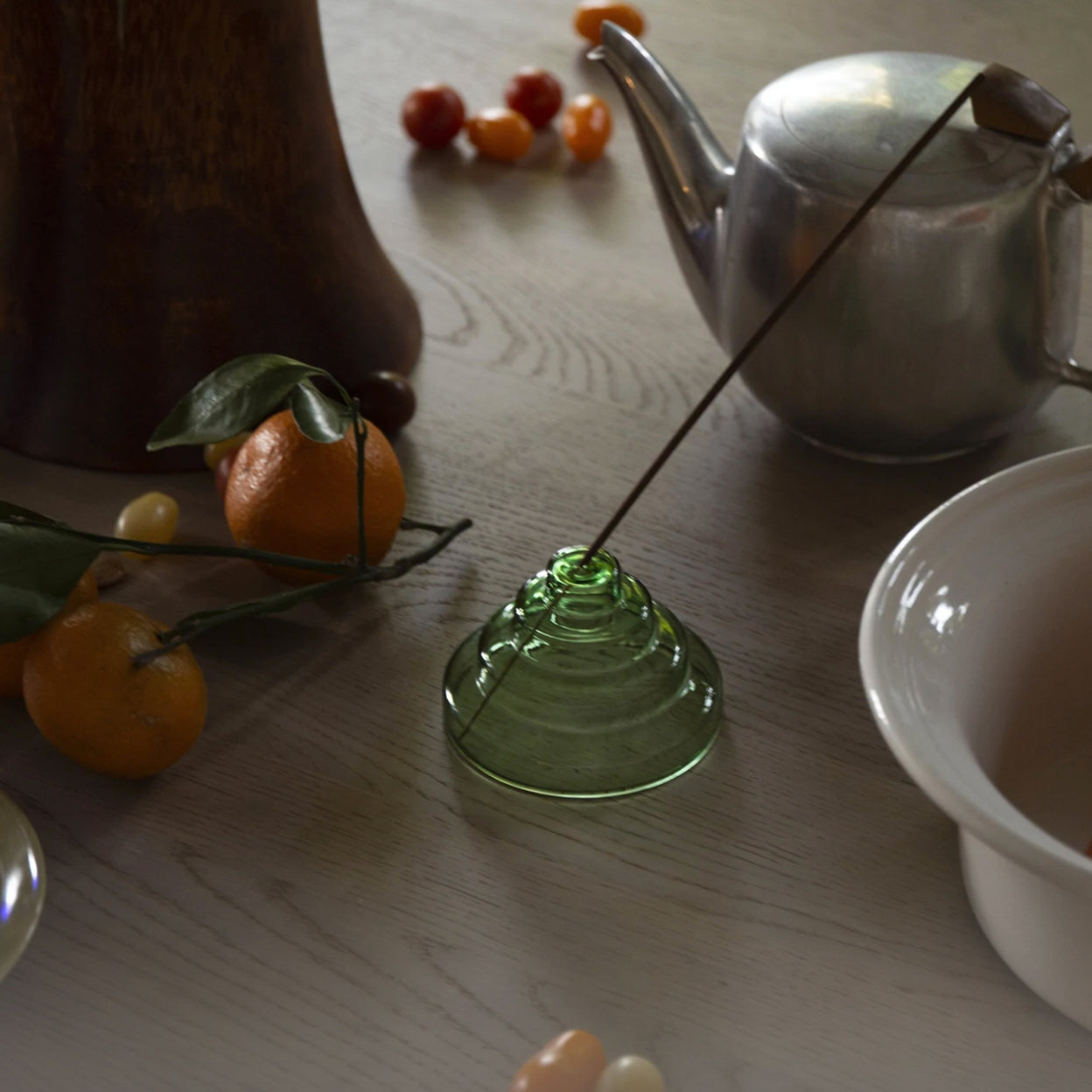 Glass Incense Holder