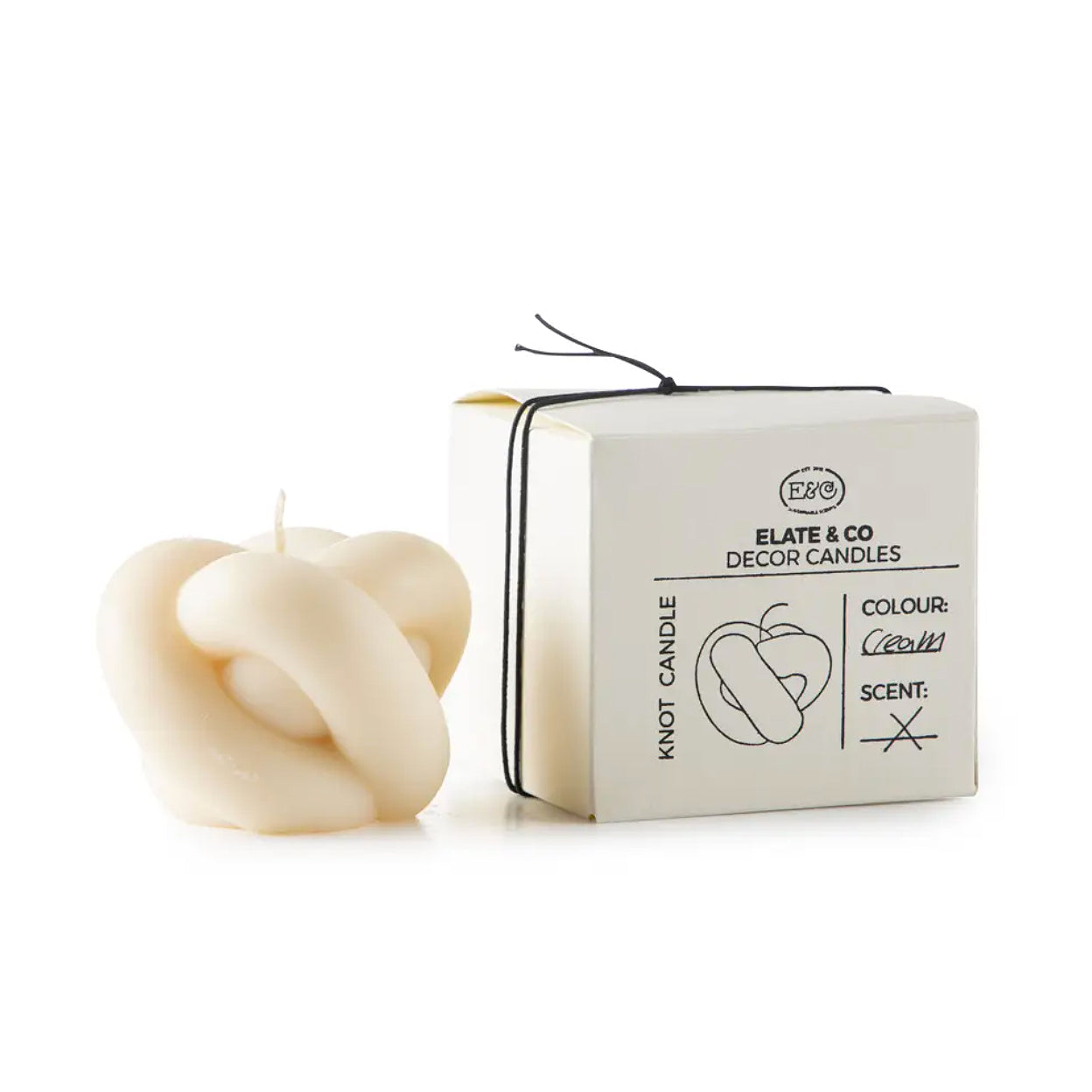 Decorative Knot Candle