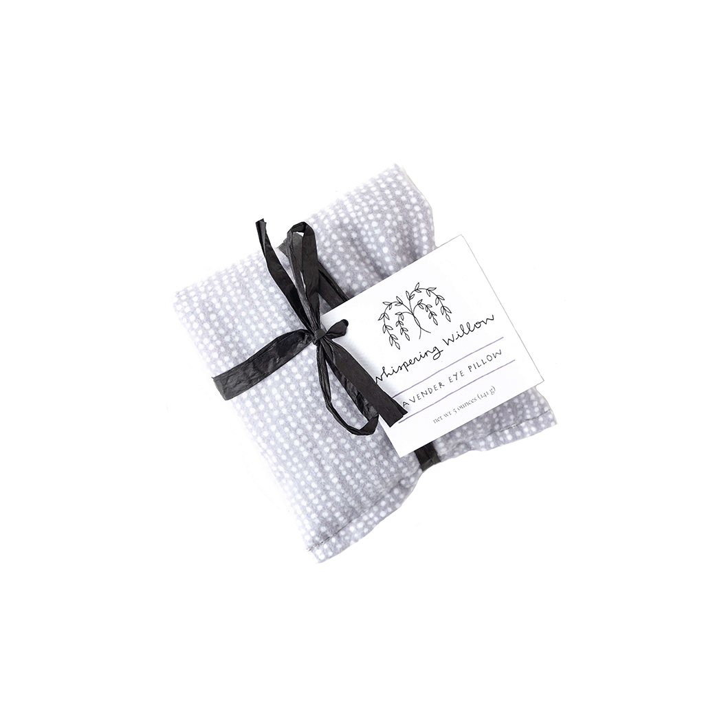 Tranquil Gray Lavender Eye Pillow