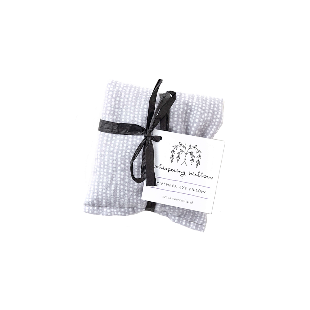 Tranquil Gray Lavender Eye Pillow