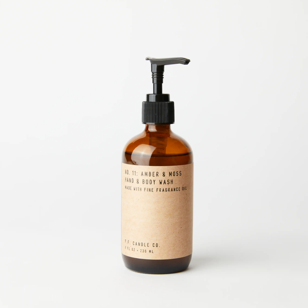P.F Candle Co Hand & Body Wash - Amber & Moss