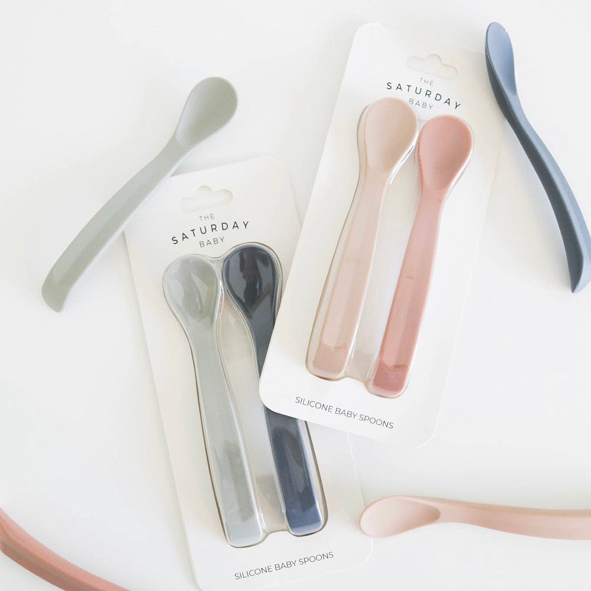 Silicone Baby Spoon Set