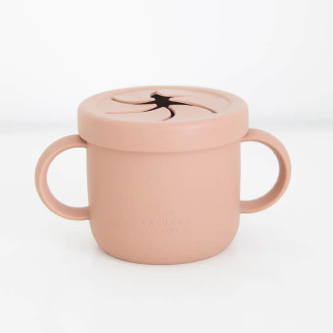 Silicone Snack Cup in Blush