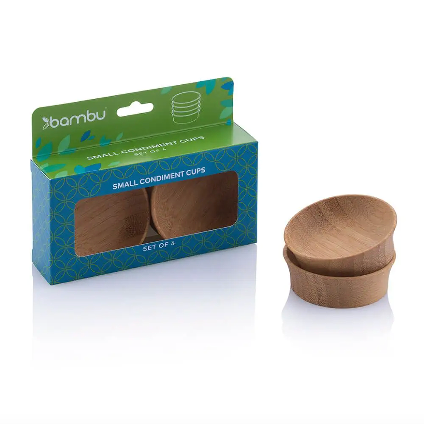 Bamboo Condiment Cups (Set of 4) - Small