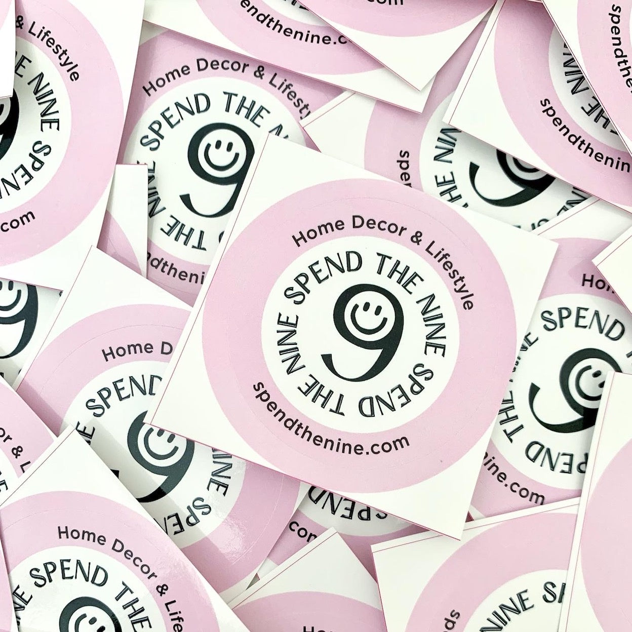 Spend The Nine Logo Sticker