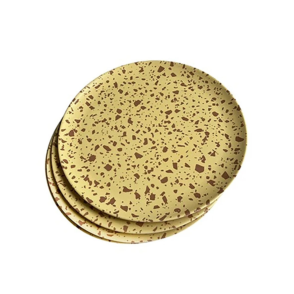 Xenia Taler Terrazzo Yellow Side Plate 8"