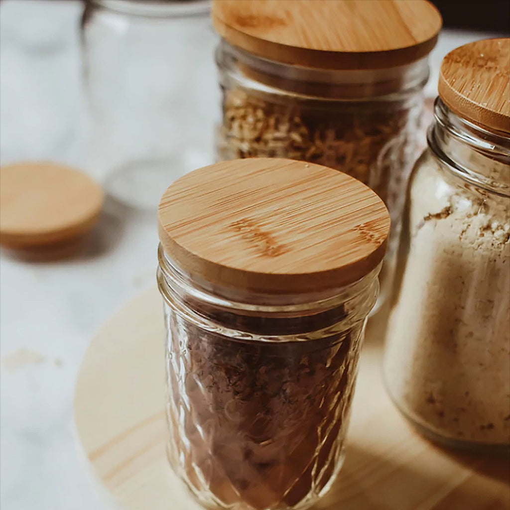 Bamboo Jar Lid