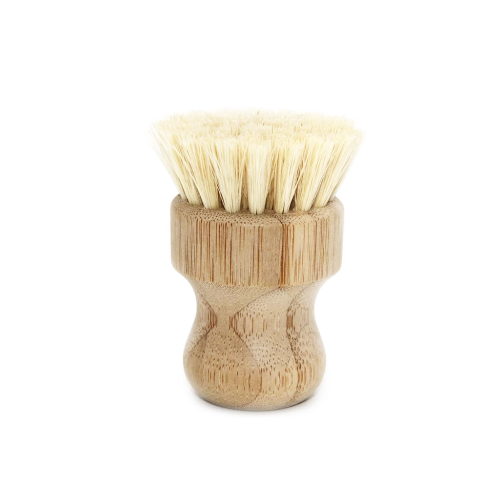 Bamboo Soft Bristle Pot Scrubber