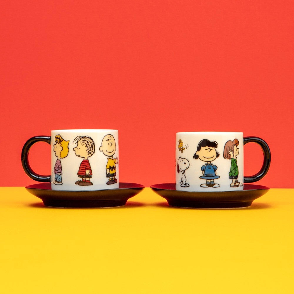 Magpie Peanuts Espresso Set - Peanuts Friends