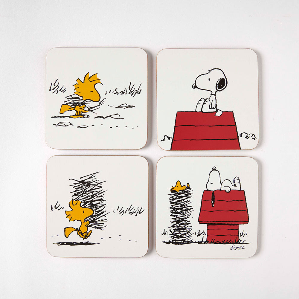 Magpie Peanuts Snoopy Home Coasters (Set of 4)
