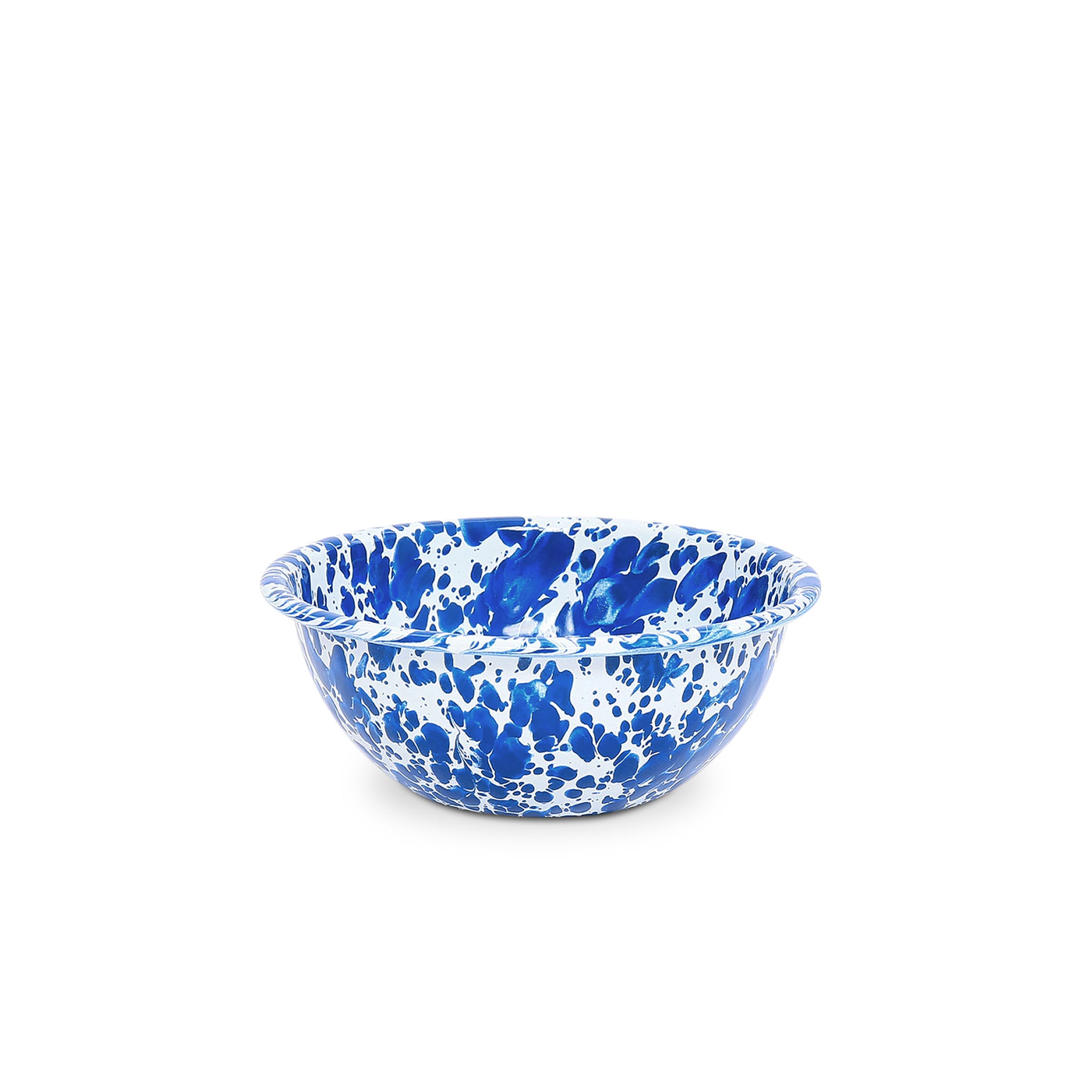 Splatter Cereal Bowl - Blue