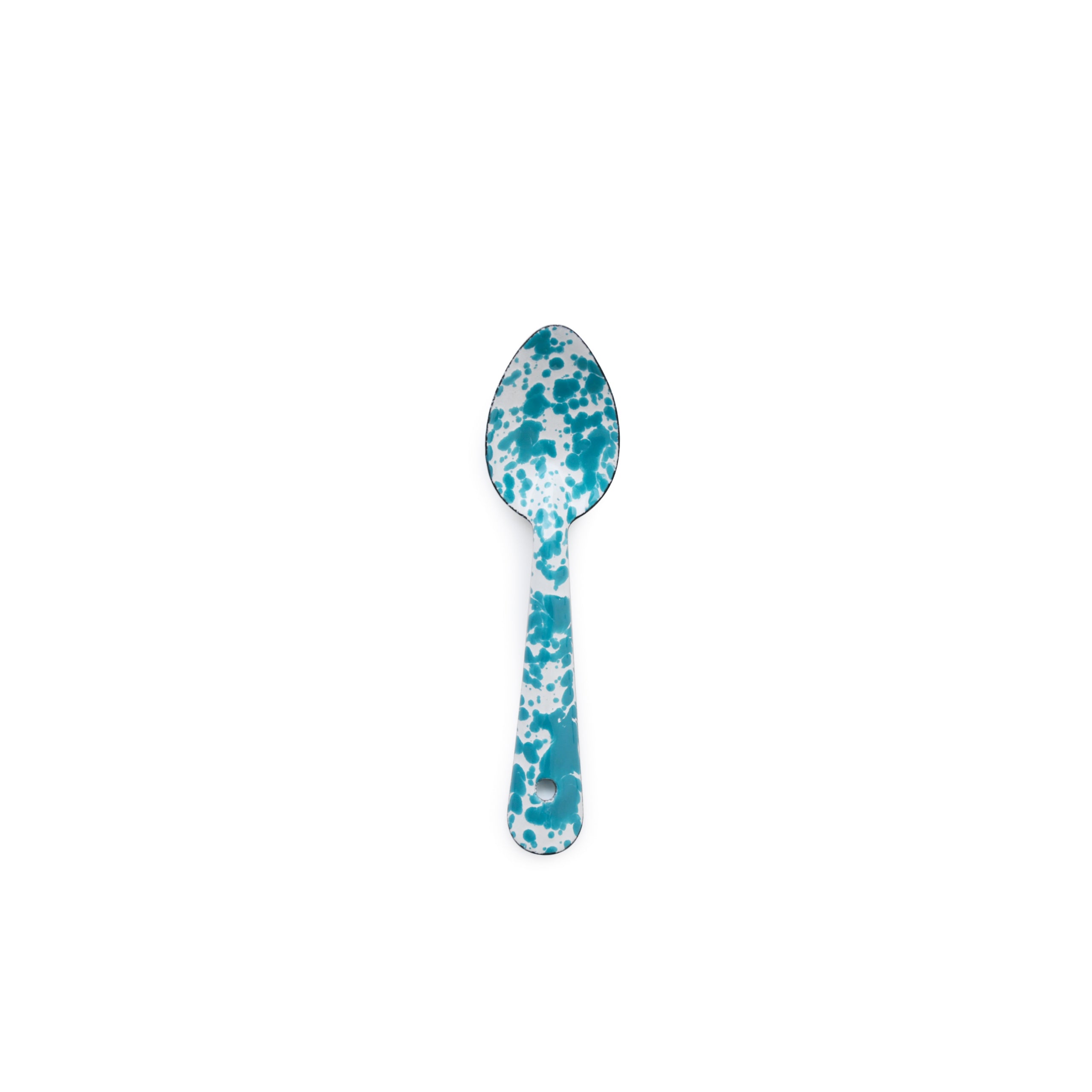 Splatter Small Spoon - Turquoise
