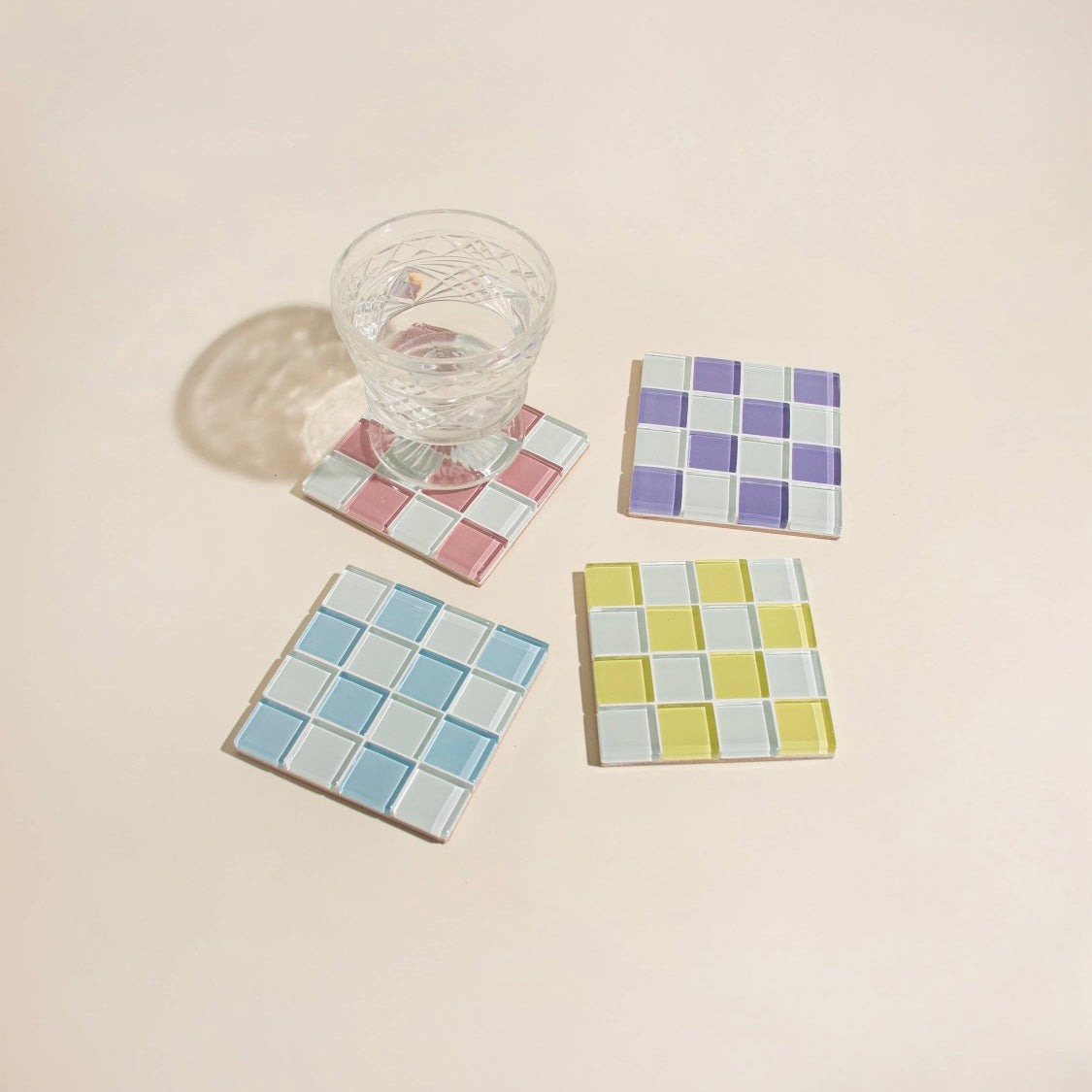 Glass Tile Coaster